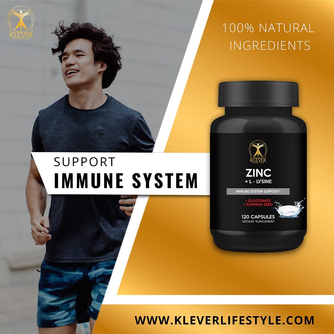 Zinc + L-Lysine
