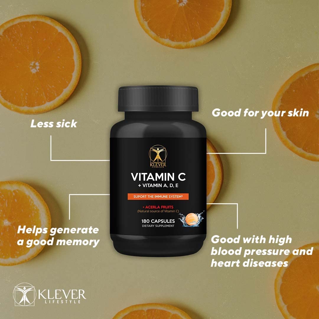 Vitamin C + Vitamin A, D, E